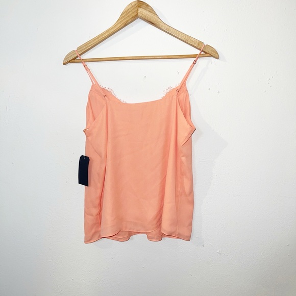 Melrose and market peach lined lace tank top new - Picture 9 of 11